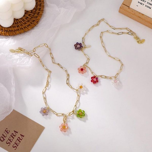 chokers vintage metal flower pendant choker necklace for women collar jewelry party boho fashion gift, Golden;silver
chokers vintage metal flower pendant choker necklace for women collar jewelry party boho fashion gift, Golden;silver