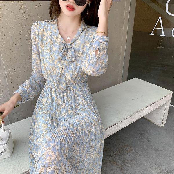 casual dresses uulutonica autumn women elegant fashion a-line print folds mid-calf elastic waist scarf collar dress, Black;gray
casual dresses uulutonica autumn women elegant fashion a-line print folds mid-calf elastic waist scarf collar dress, Black;gray