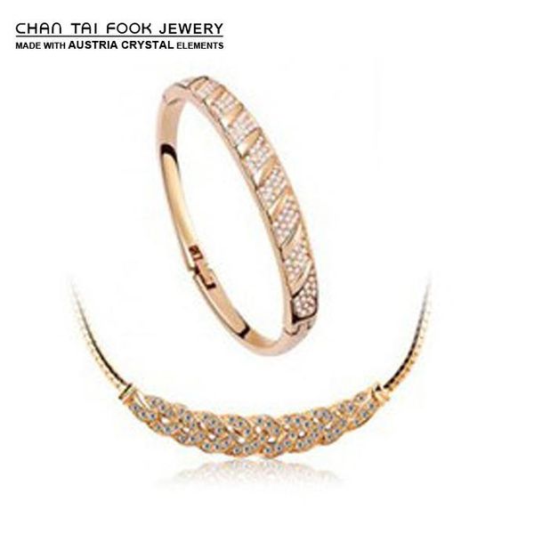 earrings & necklace gold pendant bracelet wedding jewelry sets gift for women, Silver
earrings & necklace gold pendant bracelet wedding jewelry sets gift for women, Silver