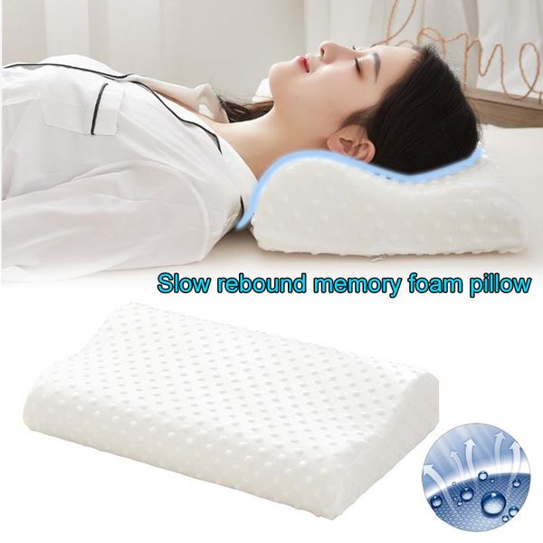 pillow memory foam ergonomic bed slow rebound orthopedic for neck pain sleeping
pillow memory foam ergonomic bed slow rebound orthopedic for neck pain sleeping