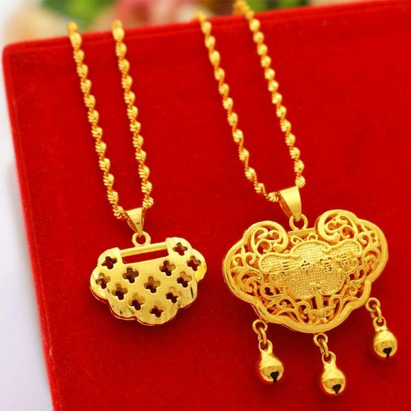 pendant necklaces boutique packaging 24k gold color longlife lock for woman chock necklace bijoux jewelry wholesale, Silver
pendant necklaces boutique packaging 24k gold color longlife lock for woman chock necklace bijoux jewelry wholesale, Silver