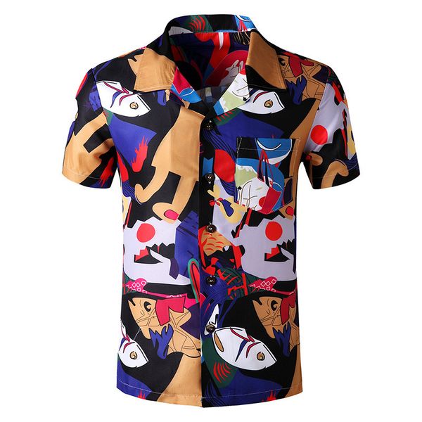 women's blouses & shirts men's will see short sleeve fit fashion casual impression shirt beach holiday respitable daily life touri, White
women's blouses & shirts men's will see short sleeve fit fashion casual impression shirt beach holiday respitable daily life touri, White