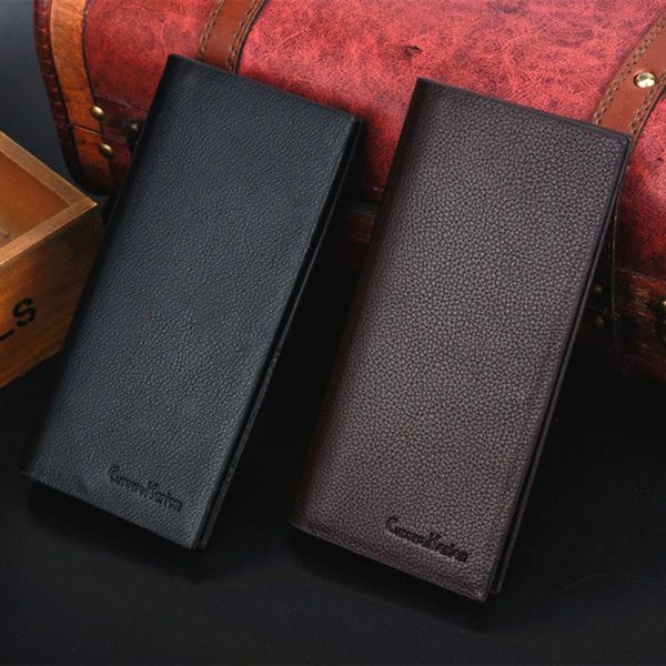 wallets men wallet leather concise money bag huge capacity purse coin card holder bags portfel cartera hombre billeteras para, Red;black 
wallets men wallet leather concise money bag huge capacity purse coin card holder bags portfel cartera hombre billeteras para, Red;black