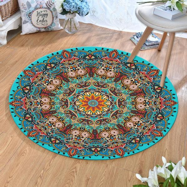 carpets nordic ethnic style round carpet bedside anti-slip area rug floral printed floor door mats living room bedroom home decor
carpets nordic ethnic style round carpet bedside anti-slip area rug floral printed floor door mats living room bedroom home decor