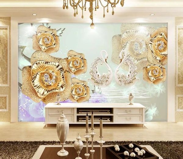 fashion exquisite golden rose swan 3d stereo po murals wallpaper living room bedroom el luxury background wall decor wallpapers
fashion exquisite golden rose swan 3d stereo po murals wallpaper living room bedroom el luxury background wall decor wallpapers