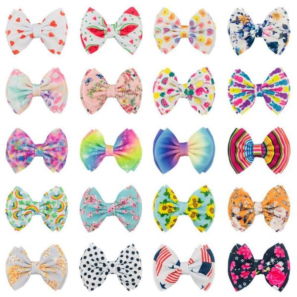 20pcs 5inch flower print hair bows without clips double layer bubble fabric diy headbands accessories craft appliques, Slivery;white
20pcs 5inch flower print hair bows without clips double layer bubble fabric diy headbands accessories craft appliques, Slivery;white