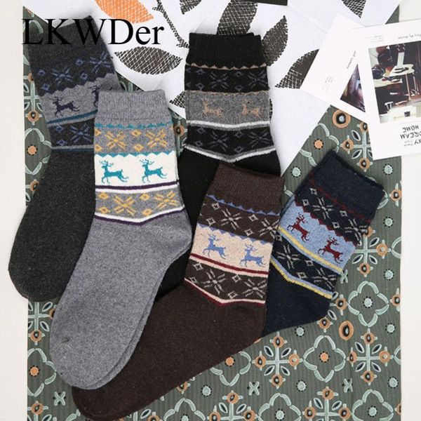 men's socks 5 pairs men crew warm thick wool mixture cashmere casual practical christmas sock winter, Black
men's socks 5 pairs men crew warm thick wool mixture cashmere casual practical christmas sock winter, Black