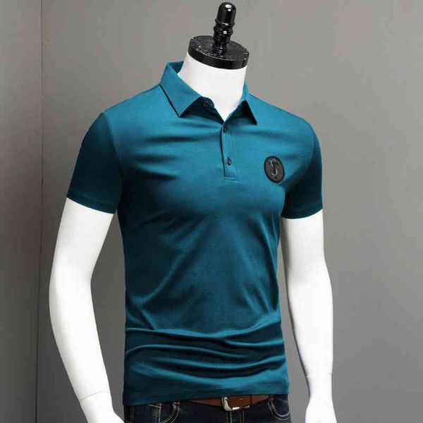 men's polos england style short sleeve shirt letter badge clothing summer fashion cotton r86v, White;black
men's polos england style short sleeve shirt letter badge clothing summer fashion cotton r86v, White;black