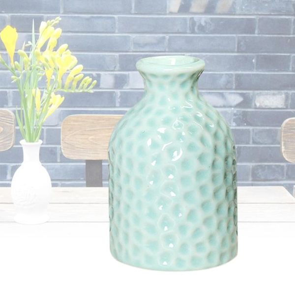 vases ceramic small vase creative deskflower simple crafts bottle for home office decoration (blue)
vases ceramic small vase creative deskflower simple crafts bottle for home office decoration (blue)