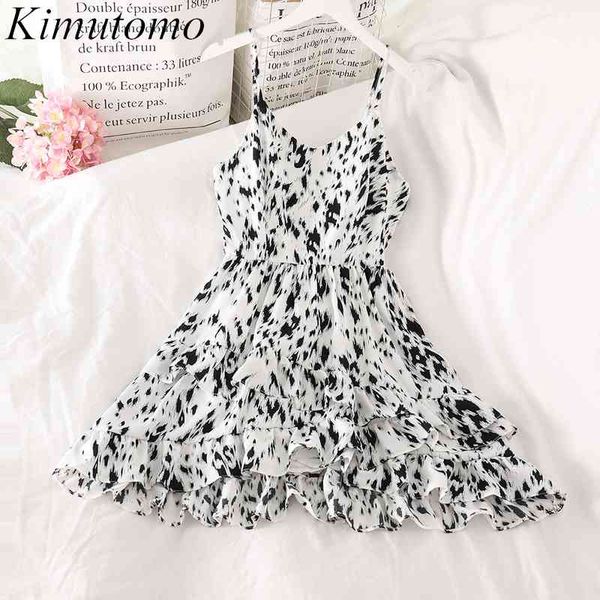 kimutomo gentle ruffles print dress female korean style summer girls sweet v-neck slim waist spaghetti strap vestidos 210521, Black;gray
kimutomo gentle ruffles print dress female korean style summer girls sweet v-neck slim waist spaghetti strap vestidos 210521, Black;gray
