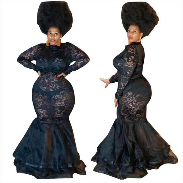 birthday maxi party long sleeve womens dress lace mesh transparent plus size black mermaid wholesale dropshipping, Black;gray
birthday maxi party long sleeve womens dress lace mesh transparent plus size black mermaid wholesale dropshipping, Black;gray