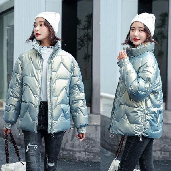 women's down & parkas jacket women's winter korean version of bright face wash-cotton coat short loose thick bread r2p0, Black
women's down & parkas jacket women's winter korean version of bright face wash-cotton coat short loose thick bread r2p0, Black