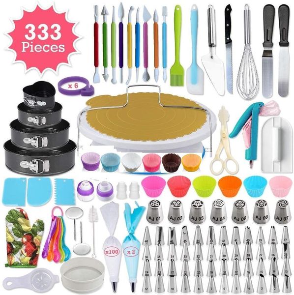 piece set cake decorating turntable baking tool korean factory direct piping nozzle bag bakeware dropship & pastry tools
piece set cake decorating turntable baking tool korean factory direct piping nozzle bag bakeware dropship & pastry tools