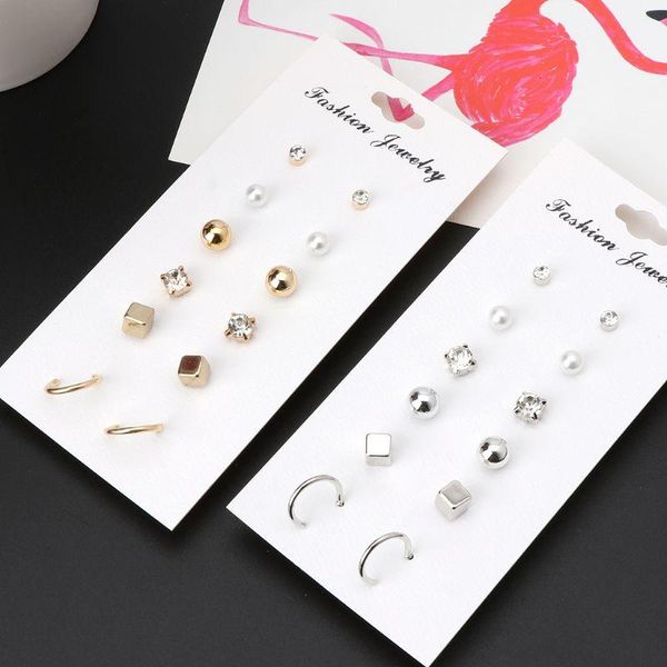 dangle & chandelier 6 pairs pearl cz hoop studs irregular geometric assorted stud earrings set women t84a, Silver
dangle & chandelier 6 pairs pearl cz hoop studs irregular geometric assorted stud earrings set women t84a, Silver