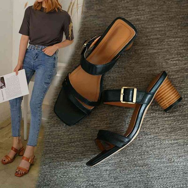 lambskin see open-toed sandals will sandals, women's shoes with solid heels, narrow sash, buckle sandals. 8ocr, Black
lambskin see open-toed sandals will sandals, women's shoes with solid heels, narrow sash, buckle sandals. 8ocr, Black
