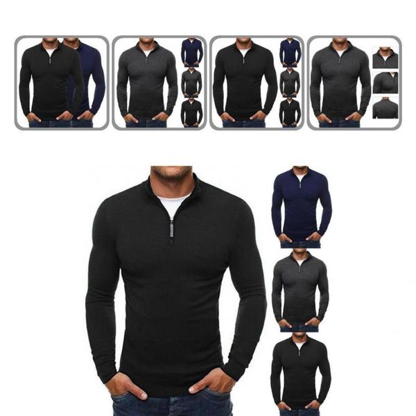 men's sweaters fine workmanship skin-friendly zipper neck knitted pullover sweater for outdoor, White;black
men's sweaters fine workmanship skin-friendly zipper neck knitted pullover sweater for outdoor, White;black