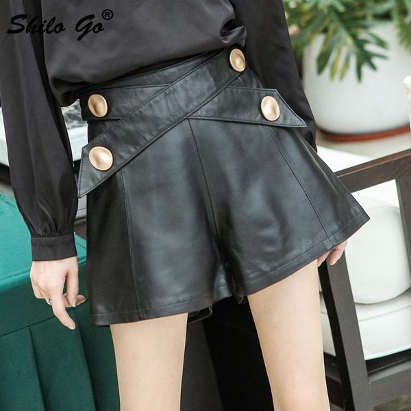 women's shorts b-8-63, White;black