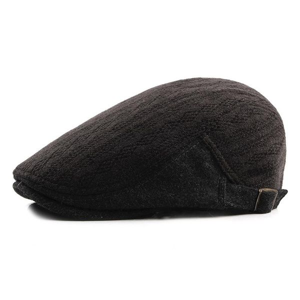 berets black autumn winter warm peaked cap for men women adjustable ivy sboy flat hat solid knitted beret caps, Blue;gray
berets black autumn winter warm peaked cap for men women adjustable ivy sboy flat hat solid knitted beret caps, Blue;gray