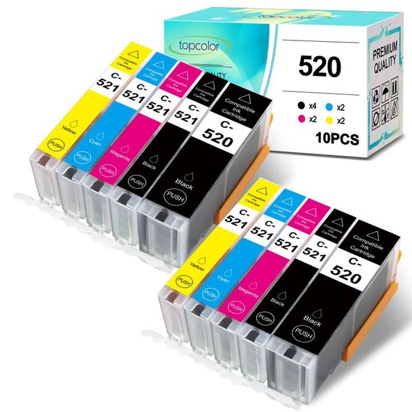 ink cartridges 520 521 compatible with canon cartridge pgi520 cli521 for pixma ip3600 ip4600 ip4700 mx860 mx870 mp540 mp550 mp560
ink cartridges 520 521 compatible with canon cartridge pgi520 cli521 for pixma ip3600 ip4600 ip4700 mx860 mx870 mp540 mp550 mp560
