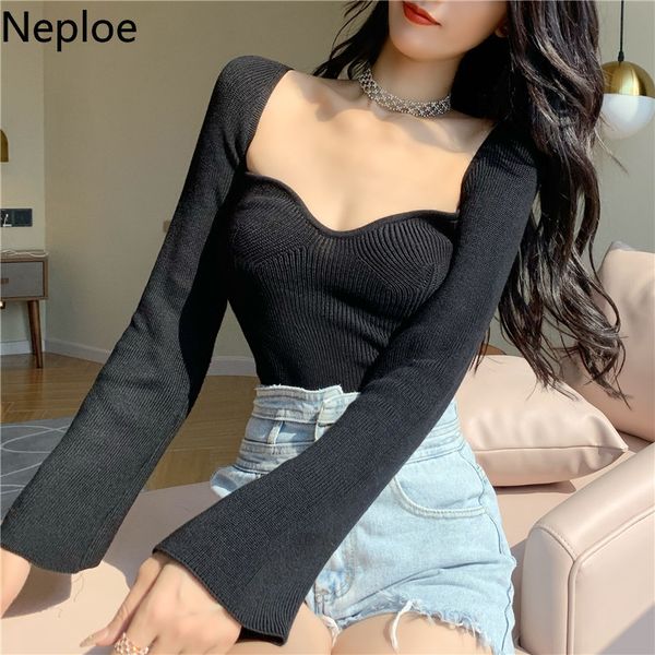 neploe fashion sweaters women fall clothes v-neck slim fit knitted pullovers female korean jumper pull femme 4g034 210422, White;black
neploe fashion sweaters women fall clothes v-neck slim fit knitted pullovers female korean jumper pull femme 4g034 210422, White;black
