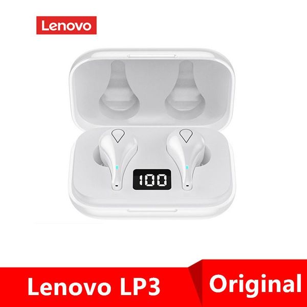 cell phone earphones lenovo lp3 tws earphone led power display 9d stereo sports waterproof wireless earbuds headphone with microph 
cell phone earphones lenovo lp3 tws earphone led power display 9d stereo sports waterproof wireless earbuds headphone with microph
