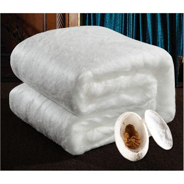 100% mulberry silk quilt, handmade quality cotton quilt cover, winter warm blanket, 2-5kg pure pink/white/blue comforters & sets
100% mulberry silk quilt, handmade quality cotton quilt cover, winter warm blanket, 2-5kg pure pink/white/blue comforters & sets