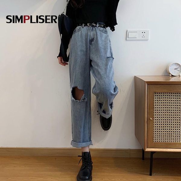 women's jeans denim pants women ripped trousers loose boyfriend mujer 2021 straight broken distressed mom, Blue
women's jeans denim pants women ripped trousers loose boyfriend mujer 2021 straight broken distressed mom, Blue