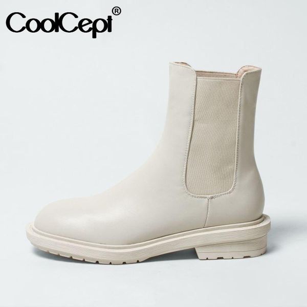boots coolcept women ankle patchwork flat heel winter autumn shoes fashion cool short footwear size 33-43, Black 
boots coolcept women ankle patchwork flat heel winter autumn shoes fashion cool short footwear size 33-43, Black