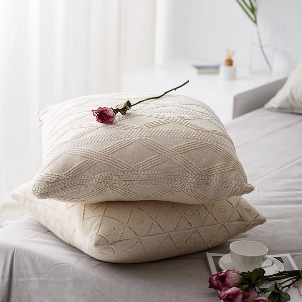 cushion/decorative pillow solid color sofa cushion cover knitted pillowcase home decoration soft decorative pillows for square 50x50cm
cushion/decorative pillow solid color sofa cushion cover knitted pillowcase home decoration soft decorative pillows for square 50x50cm