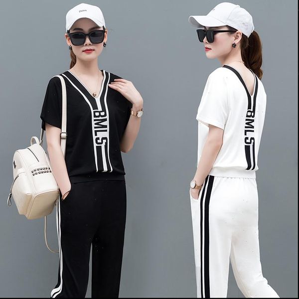 fashion sports suit summer large womens tracksuits size leisure running tracksuit youth clothing short sleeve two piece set, Gray
fashion sports suit summer large womens tracksuits size leisure running tracksuit youth clothing short sleeve two piece set, Gray