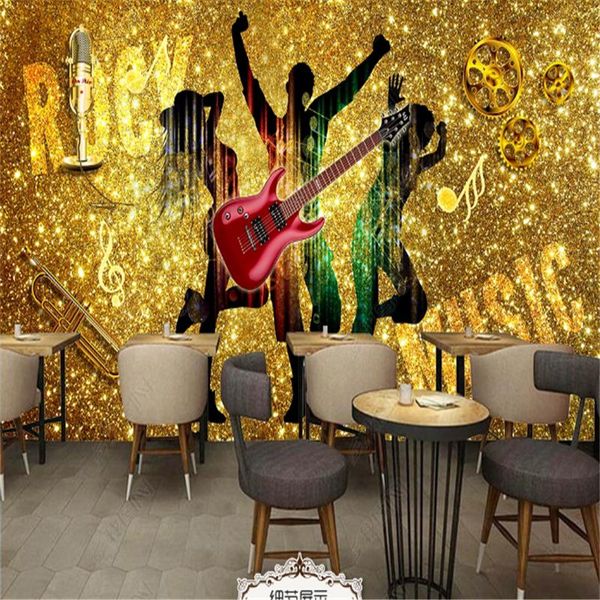 european and american golden rock music tooling mural wallpaper industrial decor bar ktv background wallpapers papel de parede
european and american golden rock music tooling mural wallpaper industrial decor bar ktv background wallpapers papel de parede