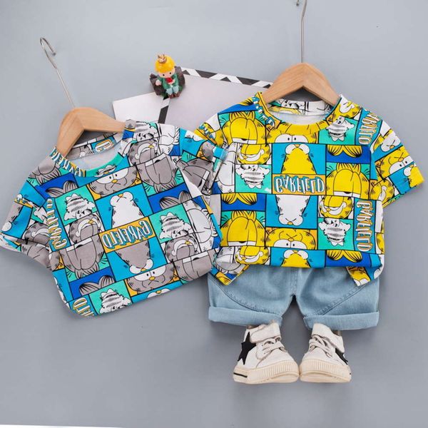 boys' summer short sleeve suit year handsome baby clothes foreign style children's two piece fashion, White
boys' summer short sleeve suit year handsome baby clothes foreign style children's two piece fashion, White