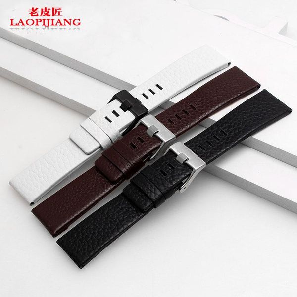 watch bands genuine leather watchband for dz1405 4323 4344 4427 7257 4283 watches pin buckle embossed bracelet 24 26 28mm strap, Black;brown 
watch bands genuine leather watchband for dz1405 4323 4344 4427 7257 4283 watches pin buckle embossed bracelet 24 26 28mm strap, Black;brown