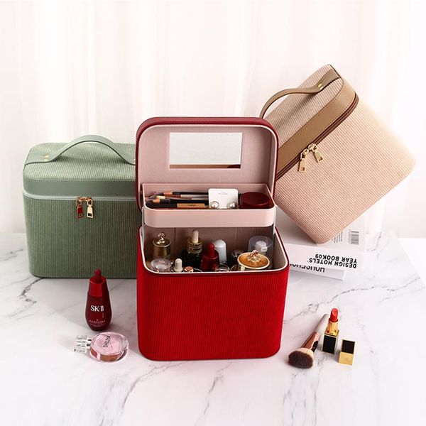 korean-style cosmetic case makeup bag travel storage suitcase single open with box custom wholesale bags & cases
korean-style cosmetic case makeup bag travel storage suitcase single open with box custom wholesale bags & cases