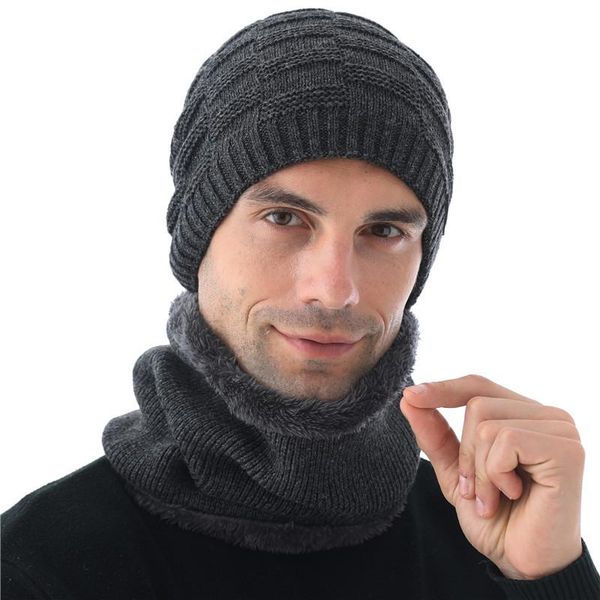 beanies winter men's beanie knitted hat scarf with lining wool male gorras bonnet hats for men
beanies winter men's beanie knitted hat scarf with lining wool male gorras bonnet hats for men