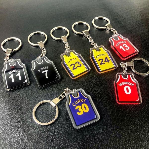 keychains creative basketball jersey key chain pendant jewelry gift for lovers, Silver
keychains creative basketball jersey key chain pendant jewelry gift for lovers, Silver