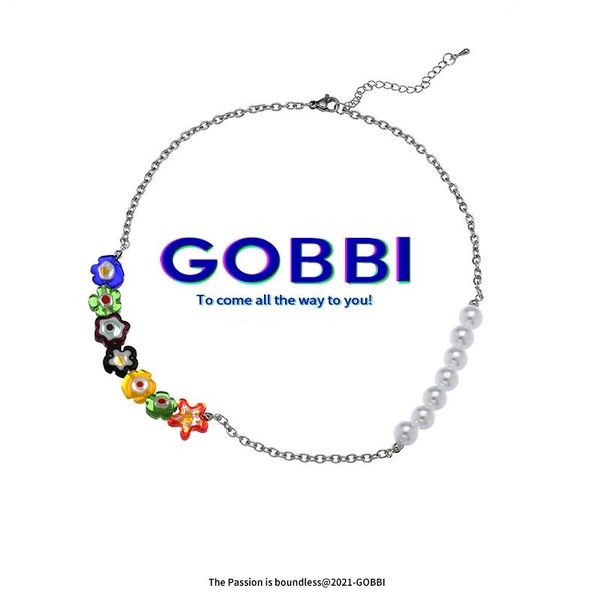chokers gobbi2021 korean love natural freshwater pearl glass beaded hand-painted flower necklace temperament ladies party jewelry, Golden;silver
chokers gobbi2021 korean love natural freshwater pearl glass beaded hand-painted flower necklace temperament ladies party jewelry, Golden;silver