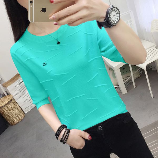 women's sweaters silk short sleeve shirt, women's ice, large mesh t-shirt for summer , student korean jacket 5ihs, White;black