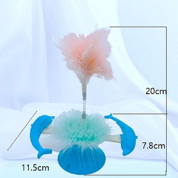 cat toys sticks interactive toy kitten teeth cleaning pet product windmill funny massage rotatable with feathers
cat toys sticks interactive toy kitten teeth cleaning pet product windmill funny massage rotatable with feathers