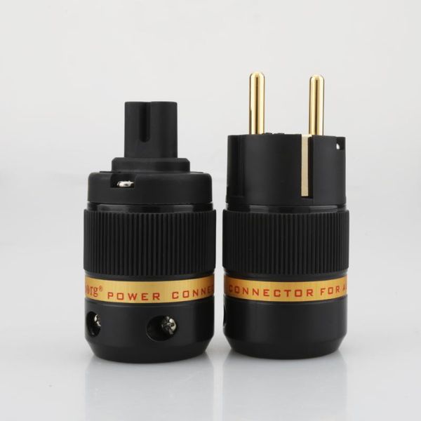 smart power plugs pair viborg ve501g+vf508g audio gold plated schuko plug connector +figure 8 c7 iec
smart power plugs pair viborg ve501g+vf508g audio gold plated schuko plug connector +figure 8 c7 iec