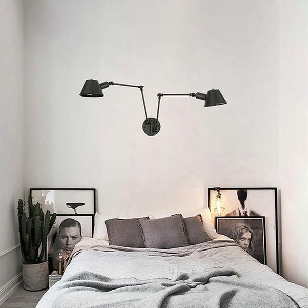 wall lamps black rustic vintage long arm retro reading lights adjustable iron applique murale luminaire corridor hallwayled
wall lamps black rustic vintage long arm retro reading lights adjustable iron applique murale luminaire corridor hallwayled