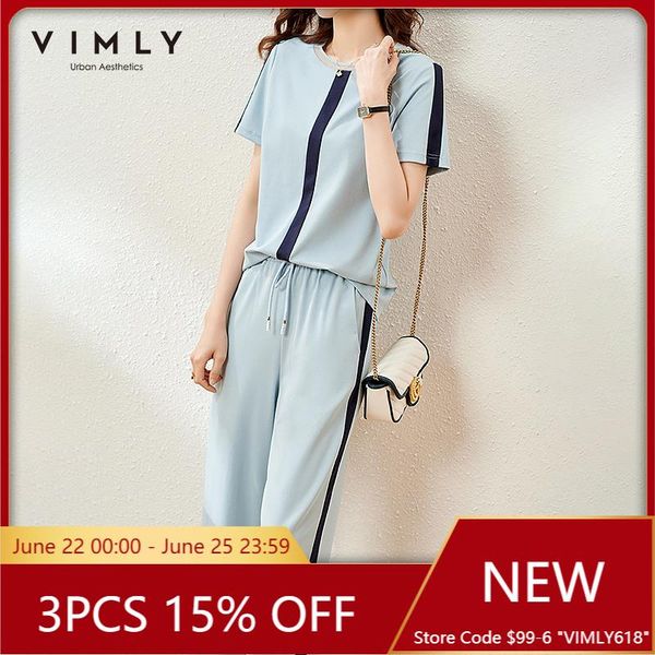 women's two piece pants vimly summer casual set fashion sport tshirts cotton side stripe drawstring wide leg womens tracksuit f7753, White
women's two piece pants vimly summer casual set fashion sport tshirts cotton side stripe drawstring wide leg womens tracksuit f7753, White