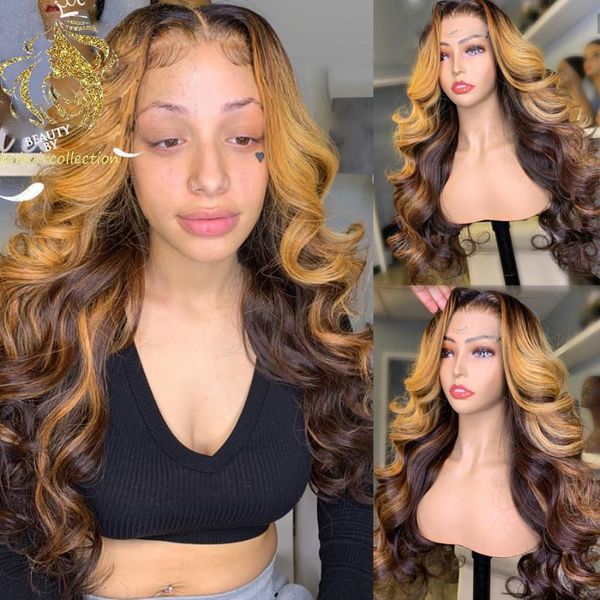 lace wigs ombre blonde colored front wig pre plucked wavy human hair for women transparent closure brazilian remy, Black;brown
lace wigs ombre blonde colored front wig pre plucked wavy human hair for women transparent closure brazilian remy, Black;brown