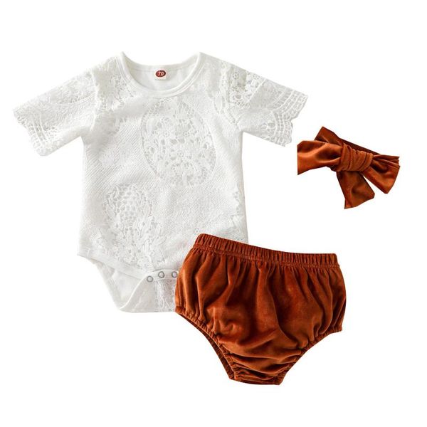clothing sets 0-24m born infant baby girl fashion summer 2pcs lace sleeve romper solid shorts, White
clothing sets 0-24m born infant baby girl fashion summer 2pcs lace sleeve romper solid shorts, White