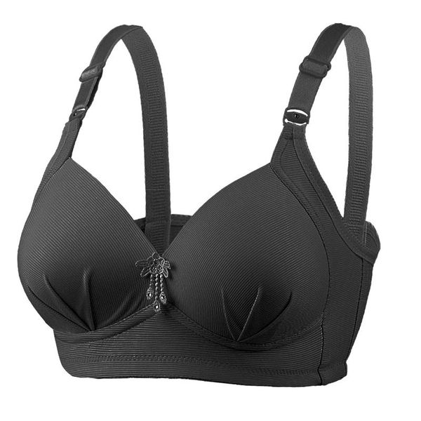 bras plue size underwear womens bralette push up comfortable adjustable wireless lingerie, Red;black
bras plue size underwear womens bralette push up comfortable adjustable wireless lingerie, Red;black