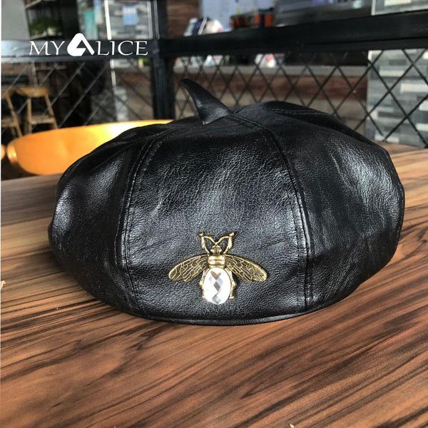 berets myalice fashion women beret transparent gem metal bee decoration french artist classical girls painter octagonal hats luxury, Blue;gray
berets myalice fashion women beret transparent gem metal bee decoration french artist classical girls painter octagonal hats luxury, Blue;gray
