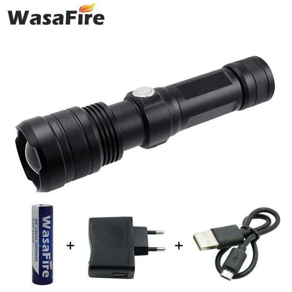 super bright 8000 lumen p50 led portable rechargeable torch zoomable 5 modes lanterna with 18650 battery+charger flashlights torc torches
super bright 8000 lumen p50 led portable rechargeable torch zoomable 5 modes lanterna with 18650 battery+charger flashlights torc torches
