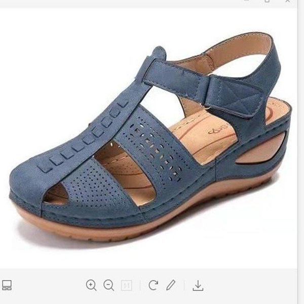 sandals woman summer vintage wedge buckle casual sewing women shoes female ladies platform retro sandalias plus size, Black
sandals woman summer vintage wedge buckle casual sewing women shoes female ladies platform retro sandalias plus size, Black