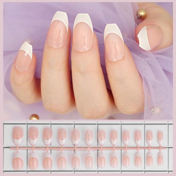 false nails full cover classic 5 types light pink nail tips manicure tool natural fake, Red;gold
false nails full cover classic 5 types light pink nail tips manicure tool natural fake, Red;gold