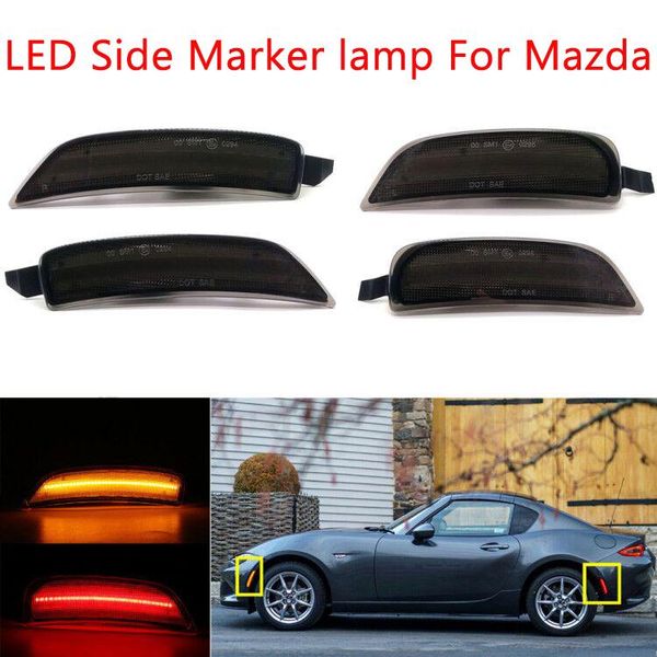 smoked or clear lens amber/red full led side marker light for 2021-up mx-5 miata, powered by total 98-smd emergency lights
smoked or clear lens amber/red full led side marker light for 2021-up mx-5 miata, powered by total 98-smd emergency lights